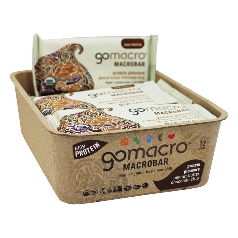 Photo 1 of GoMacro - Organic MacroBar Box Sweet Awakening Mocha Chocolate Chip - 12 Bars
BEST BUY SEP 2021