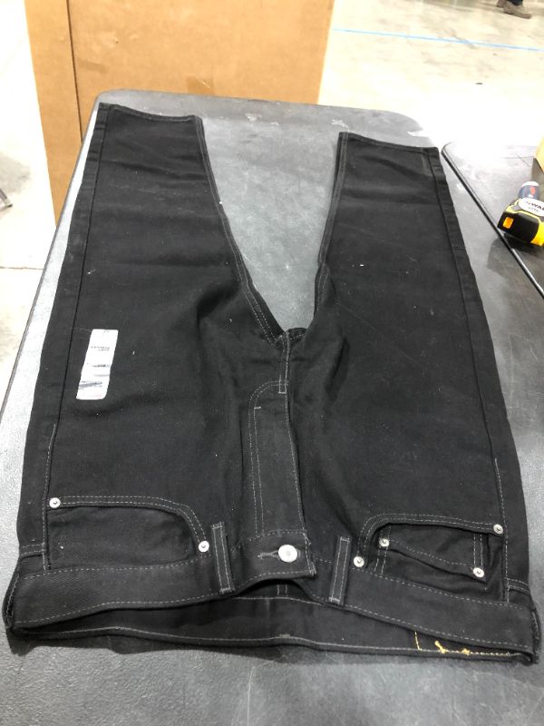 Photo 2 of Black-- Levi's Men's 505 Regular Fit Jeans size 36x30