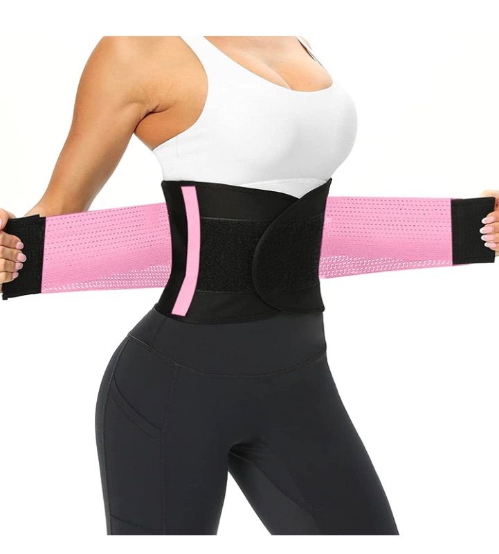 Photo 1 of Size Small-- Waist Trainer For Women & Men-Sauna Sweat Waist Trainer Corset-Waist Trimmer Weight Loss,Slimming Body Shaper Belt