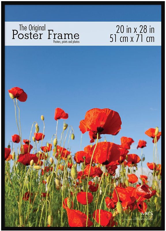 Photo 1 of 2 Piece Original Poster Frame, 20 x 28 Inch, Black
