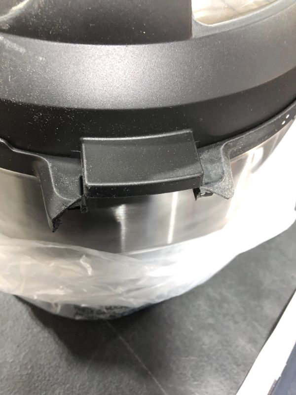 Photo 1 of Instant Pot Ultra 60 Ultra 6 Qt 10-in-1 Multi- Use Programmable Pressure Cooker, Slow Cooker, Rice Cooker, Yogurt Maker, Cake Maker, Egg Cooker, Sauté, and more, Stainless Steel/Black
