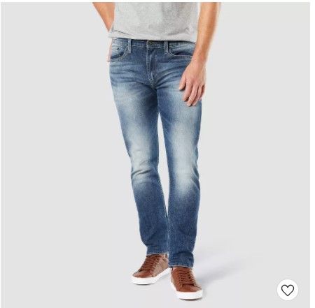 Photo 1 of DENIZEN® from Levi's® Men's 208™ Regular Fit Taper Jeans SIZE 33W 32L