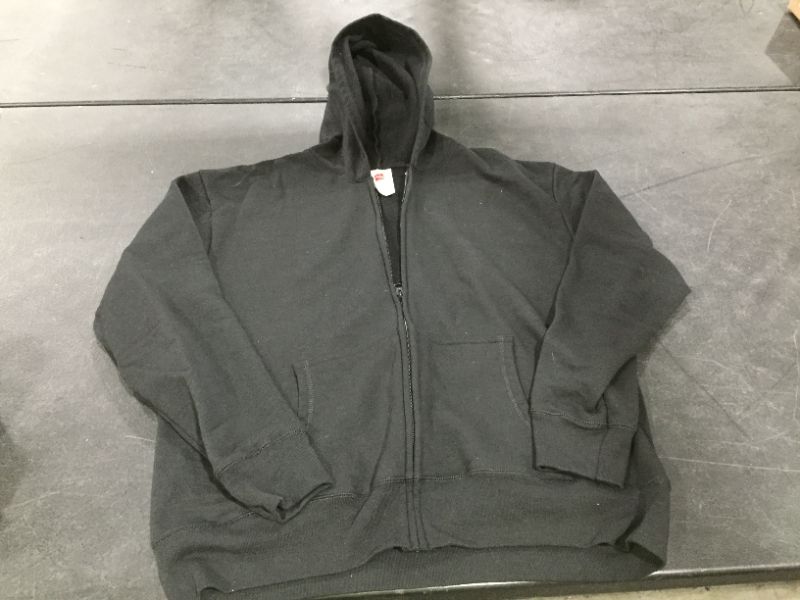 Photo 1 of Hanes Women's EcoSmart Full-Zip Hoodie Sweatshirt Size Large
