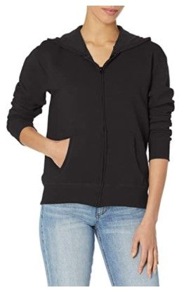 Photo 1 of Hanes Women's EcoSmart Full-Zip Hoodie Sweatshirt Size Large
