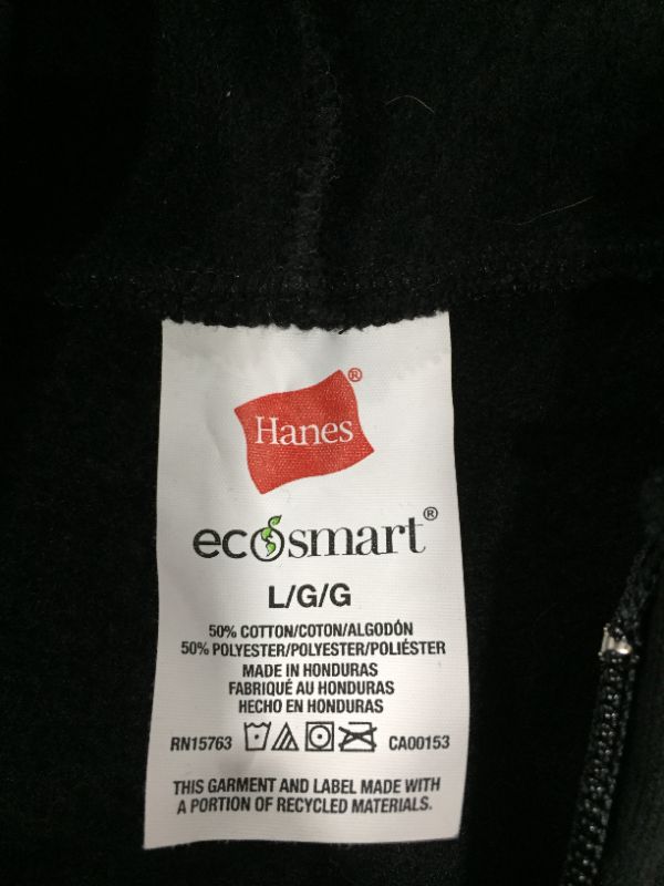 Photo 1 of Hanes Women's EcoSmart Full-Zip Hoodie Sweatshirt Size Large
