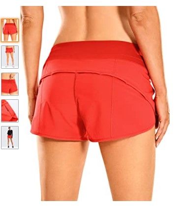 Photo 1 of SIZE -U.S. 4/6 CRZ YOGA Women's Quick-Dry Workout Sports Active Running Shorts - 2.5 Inches
