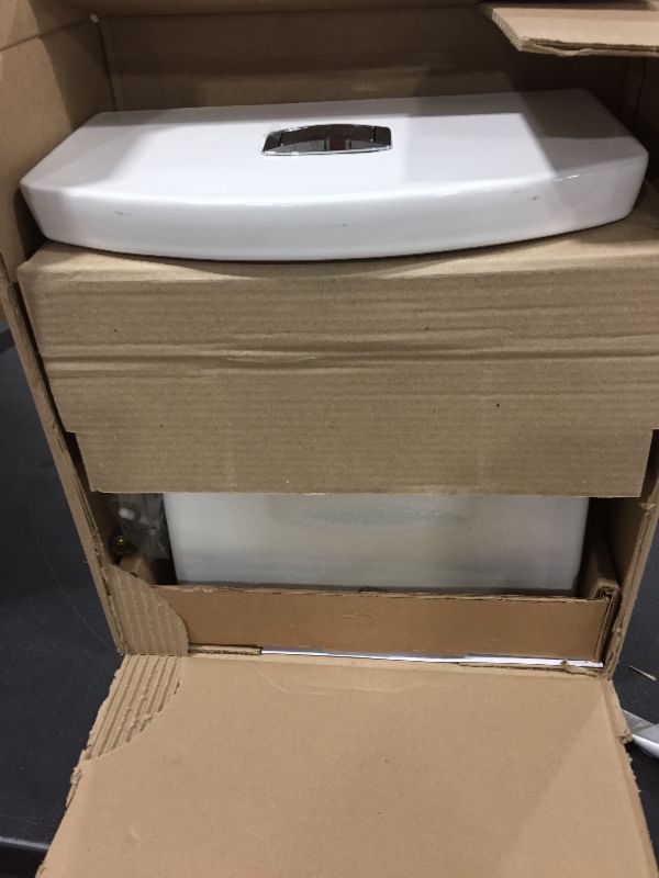 Photo 2 of American Standard H2Option White 1.28-GPF Dual-Flush High Efficiency Toilet Tank