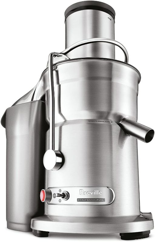 Photo 1 of Breville 800JEXL Juice Fountain Elite Centrifugal Juicer, Brushed Stainless Steel --- parts only 