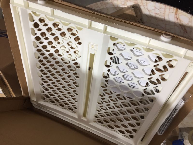 Photo 2 of North States Supergate Baby/Child Safety Pet Gate - Ivory 8629