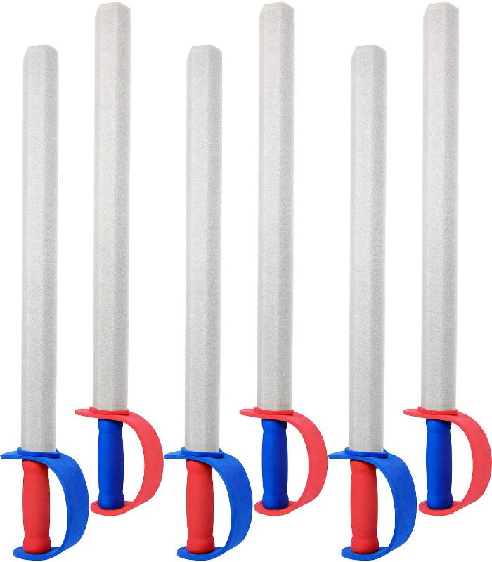 Photo 1 of Click N' Play Giant Toy Foam Swords for Kids 27", Parties & Pretend Play - Set of 6