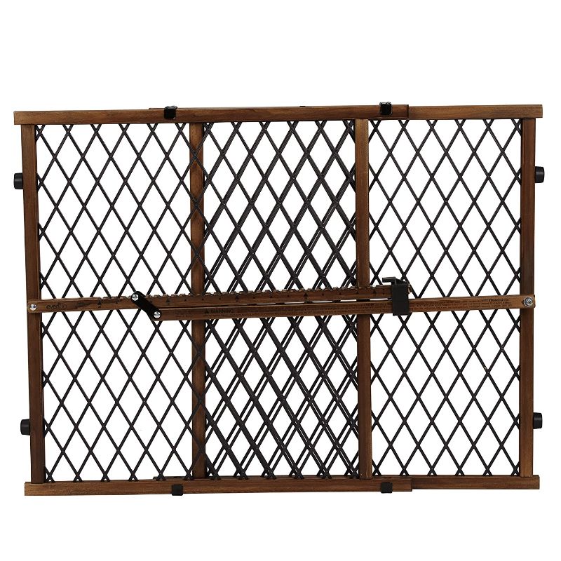 Photo 1 of Position & Lock Baby Gate, Pressure-Mounted, Farmhouse Collection