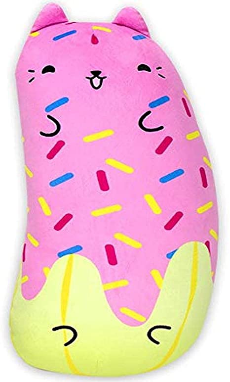 Photo 1 of Cats vs Pickles - Hugger - Candi Nana - 20" Super Soft and Squishy Stuffed Plush - Great Toys for Boys and Girls Age 8-12. Use to Create Fun Room Décor, as Calm Down Toys or Sensory Toys.