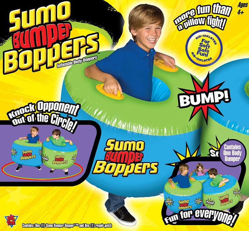 Photo 2 of Big Time Toys Sumo Bumper Boppers Belly Bumper Toy Contains One Belly Bumper