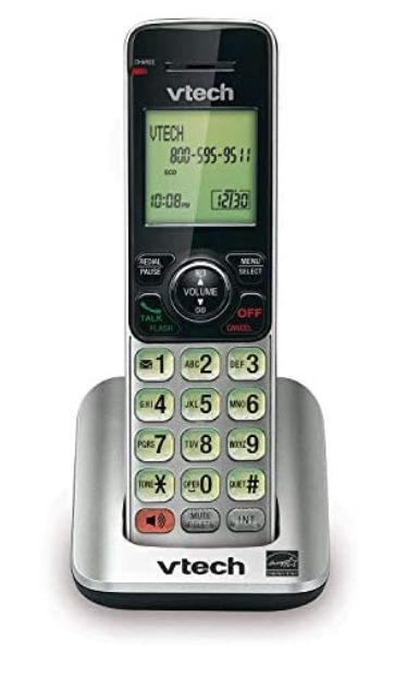 Photo 1 of VTech CS6609 Cordless Accessory Handset  Requires a compatible phone system purchased separately VTech CS6619 CS6629 CS6648 or CS6649Silverblack