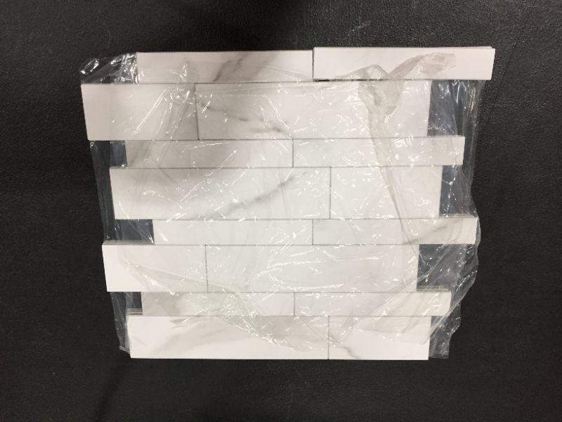 Photo 1 of 12x14 inch White Tiles pack of 4