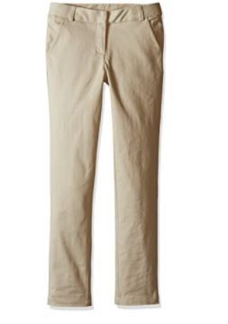 Photo 2 of Nautica Girls School Uniform Skinny Fit Stretch Twill Pant