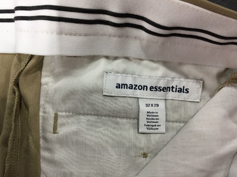 Photo 2 of amazon essentials brown pants 32x29