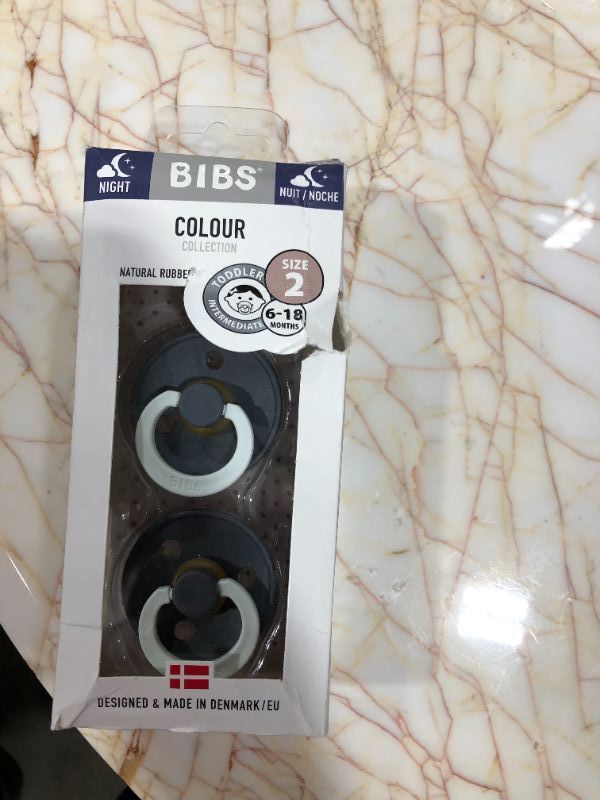 Photo 1 of Bibs natural rubber pacifier 2 pack