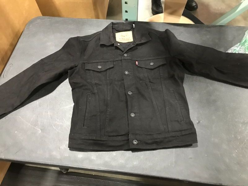 Photo 2 of Black Levi Jean jacket small