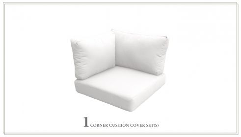 Photo 1 of 6 inch High Back Cushions for Chairs - TK Classics 040CUSHION-corner