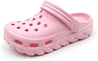 Photo 1 of Amoji Unisex Garden Clogs Shoes Color PinkSize   Shoe size says 25 on the bottom which converts to a very small size