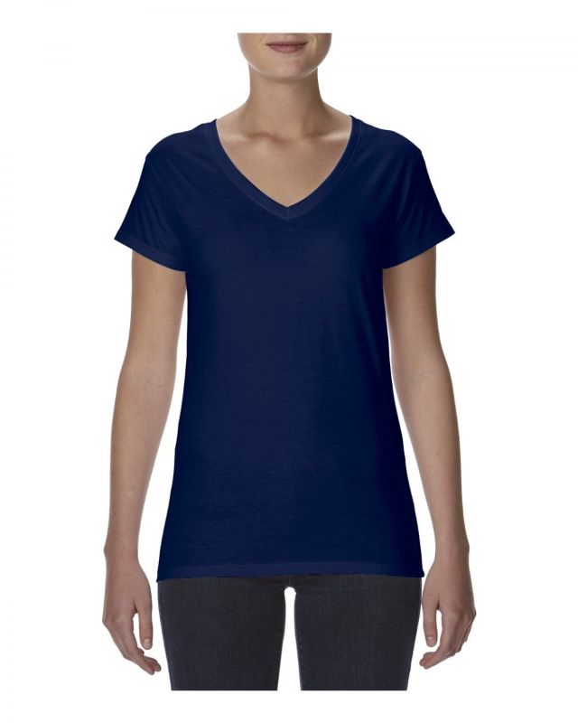Photo 1 of 380VL WOMEN'S LIGHTWEIGHT FITTED V-NECK TEE (L)