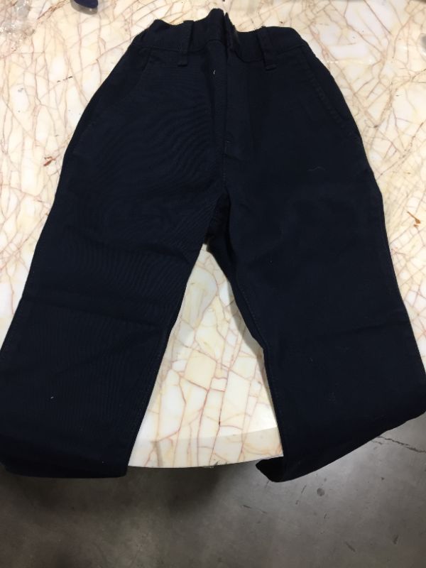 Photo 2 of Baby And Toddler Boys Uniform Skinny Chino Pants (size 4T)