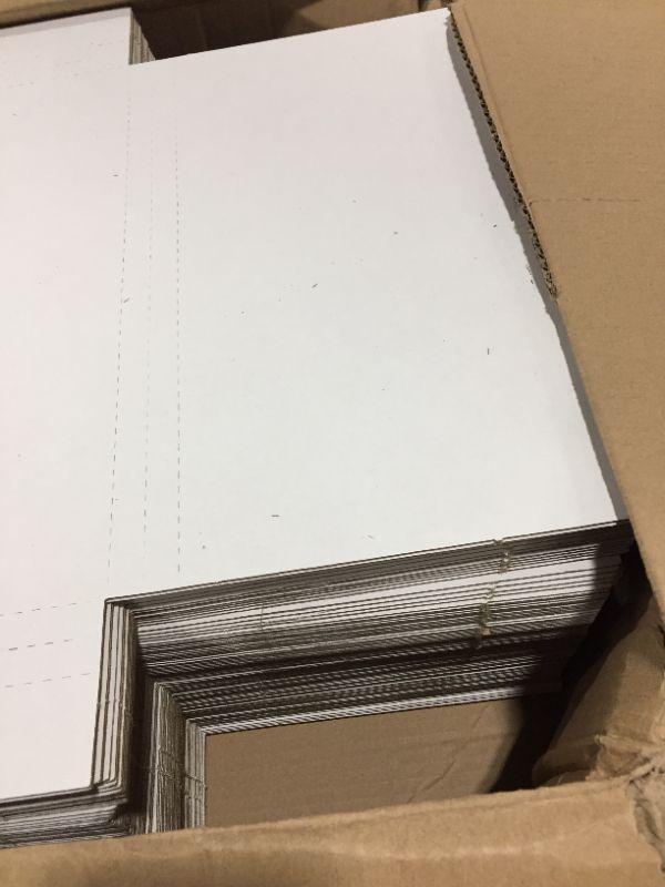 Photo 4 of 13 x 13 x 1" Corrugated Boxes (100 pack)