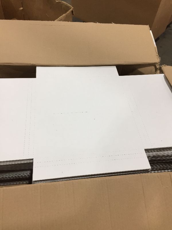 Photo 3 of 13 x 13 x 1" Corrugated Boxes (100 pack)