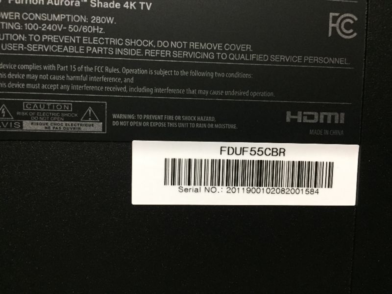 Photo 3 of Furrion - 55" Class LED Outdoor Full Shade 4K UHD TV (PARTS ONLY) 