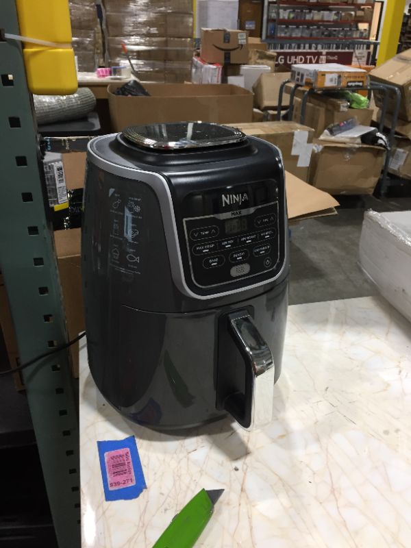 Photo 2 of Ninja 5.5 qt. Grey XL Air Fryer Max (AF161)  