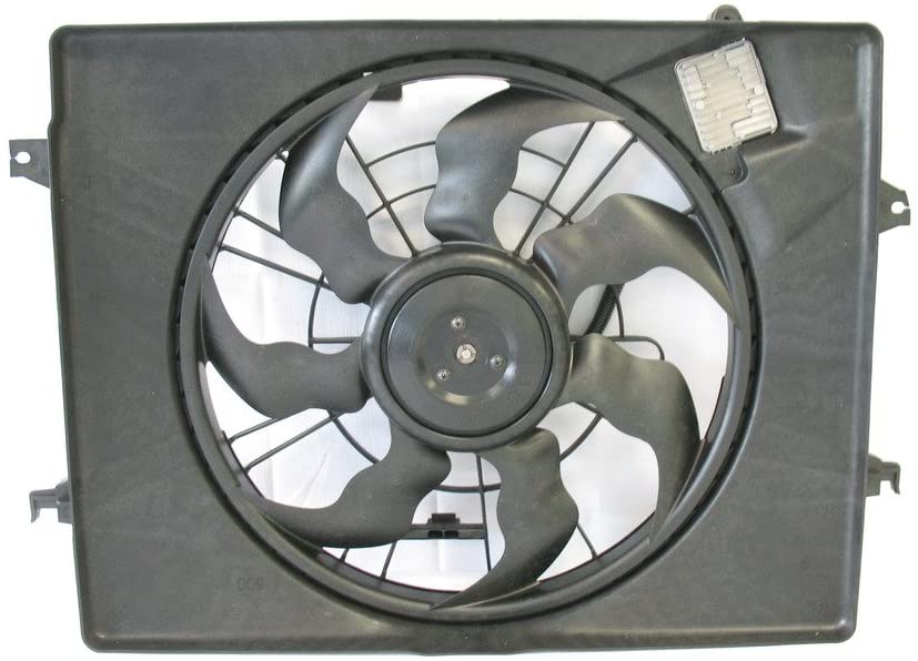 Photo 2 of FRAME ONLY Tong Yang FAN-KA67021A Replacement Radiator/Condenser Cooling Fan Assembly