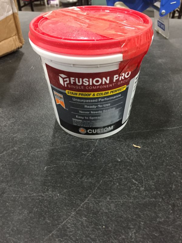 Photo 2 of Custom Building Products Fusion Pro #115 Platinum 1 Qt. Single Component Grout,
