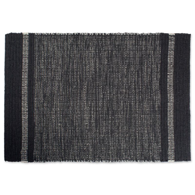 Photo 1 of Design Imports DII Varigated Gray Recycled Yarn Rug 2 X 3 FEET