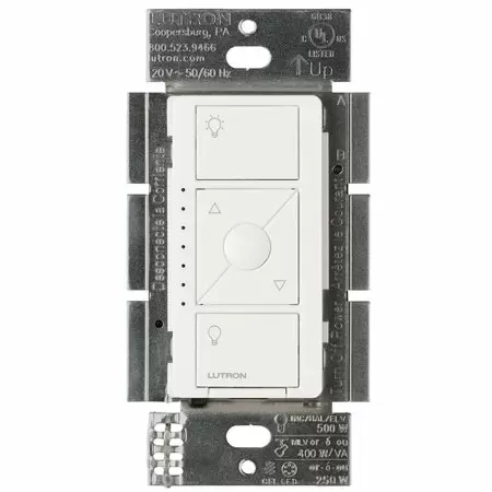 Photo 1 of Brand Lutron Pd-5ne-wh Caseta Wireless Electronic In-wall Dimmer - White