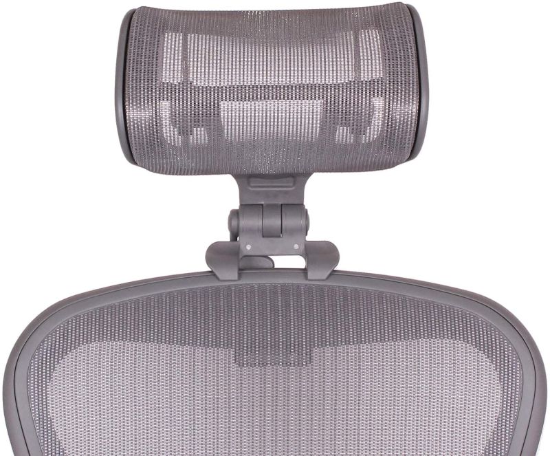 Photo 1 of The Original Headrest for The Herman Miller Aeron Chair by Engineered Now | Headrest ONLY - Chair Not Included (H4 for Remastered, Carbon)
