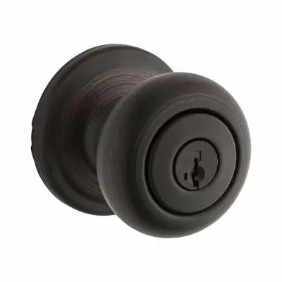 Photo 1 of Kwikset Juno Entry Knob featuring SmartKey® in Venetian Bronze
