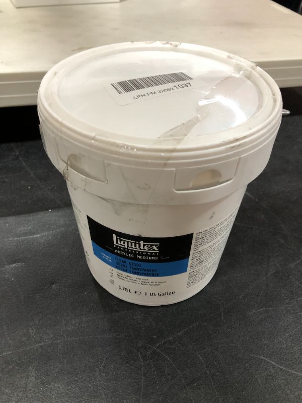 Photo 2 of Liquitex - Acrylic Clear Gesso - 1 Gallon