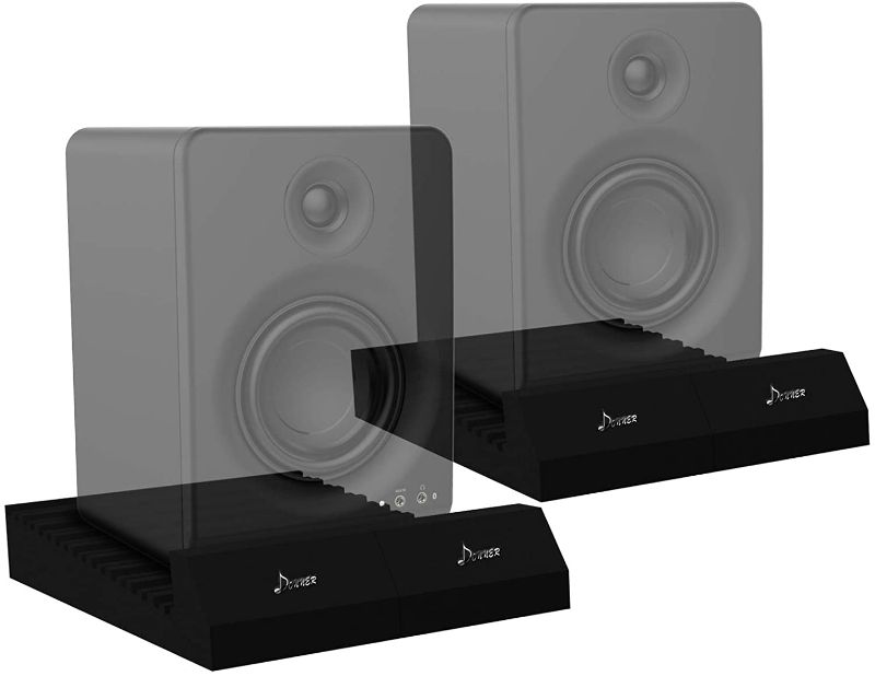 Photo 1 of Donner Studio Monitor Isolation Pads, 4 Packs Foam Studio Monitor Pads for 3"-10" Monitors Acoustic Speakers
