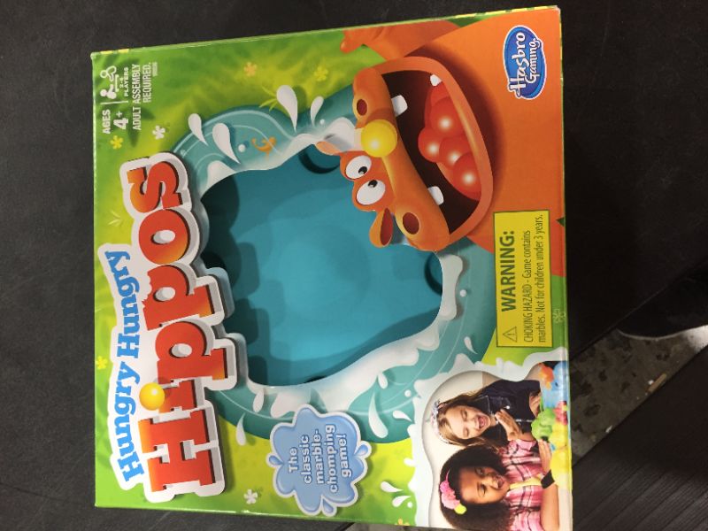 Photo 2 of Hasbro Gaming Elefun and Friends Hungry Hungry Hippos Game