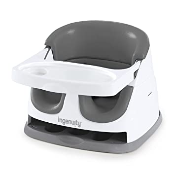 Photo 1 of Ingenuity Baby Base 2-in-1 Seat - Slate - Booster Feeding Seat