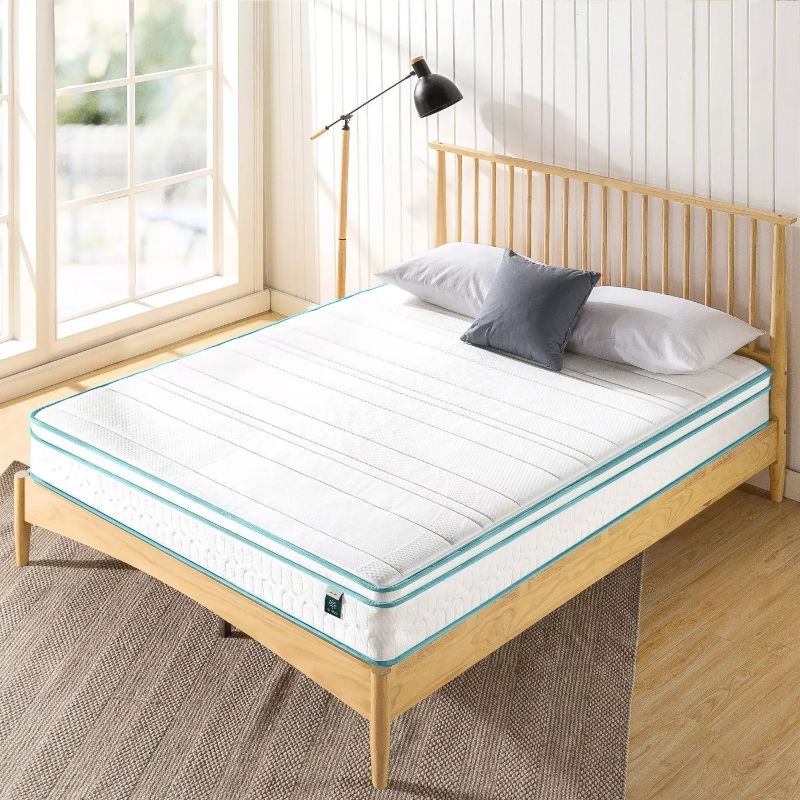 Photo 1 of Zinus Euro Top Bonnell 8" Hybrid Mattress, KING
