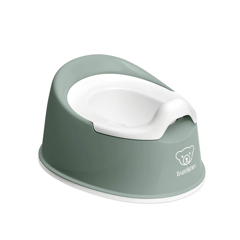 Photo 1 of BabyBjörn Smart Potty, Deep Green/White
