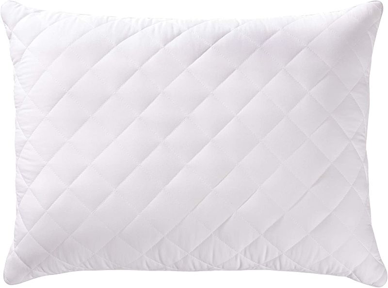 Photo 1 of Amazon Basics Customizable Down-Alternative Pillow - 2-Pack, Queen
