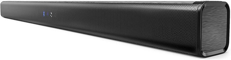 Photo 1 of Soundbar, Three Equalizer Mode Audio Speaker for TV, 32-Inch Wired & Wireless Bluetooth 5.0 Stereo Soundbar, Optical/Aux/RCA Connection, Wall Mountable, Remote Control
