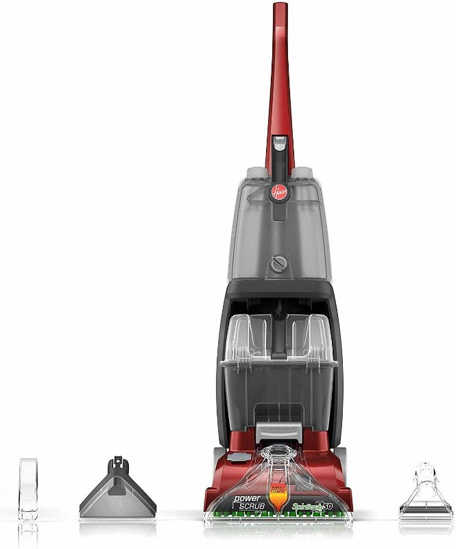 Photo 1 of Hoover Power Scrub Deluxe Carpet Cleaner Machine Upright Shampooer - FH50150B
