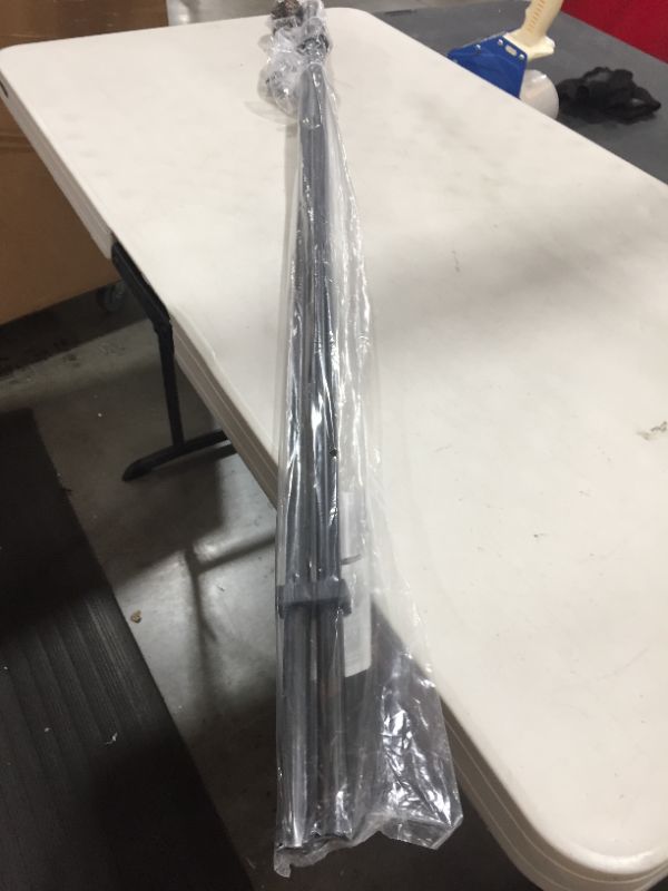 Photo 1 of Decopolitan Leaf Ball 5/8" Curtain Rod Set, 86 to 128 Inches, Vintage Bronze