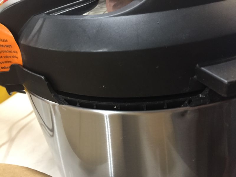 Photo 3 of Instant Pot Duo 7-in-1 Electric Pressure Cooker, Slow Cooker, Rice Cooker, Steamer, Saute, Yogurt Maker, Sterilizer, and Warmer, 6 Quart, 13 One-Touch Programs
