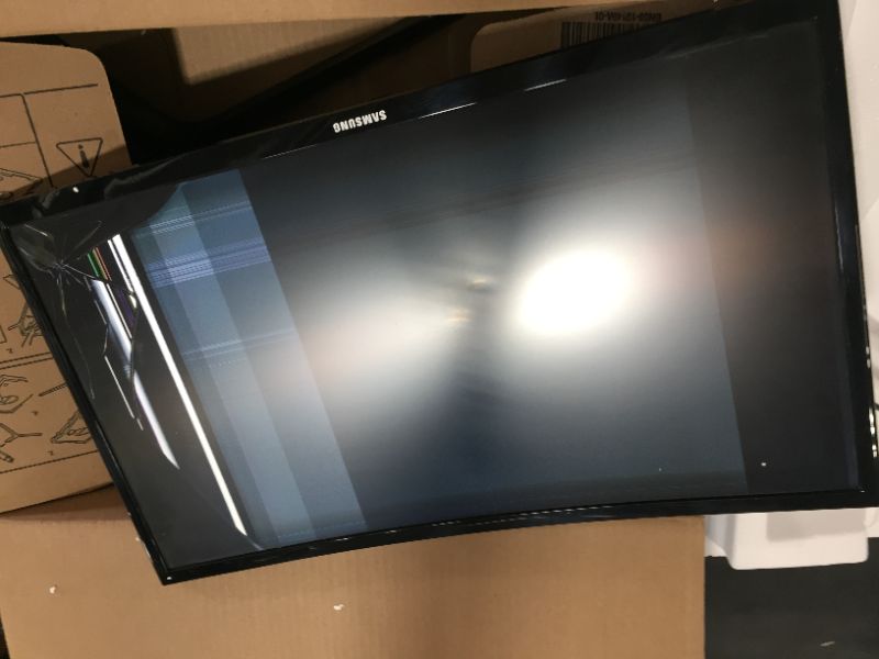Photo 2 of Samsung 24-Inch CRG5 144Hz Curved Gaming Monitor (LC24RG50FQNXZA) – Computer Monitor