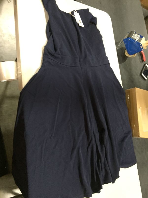 Photo 1 of grace karin sexy sleeveless summer dress for woman  navy blue --- size xl
